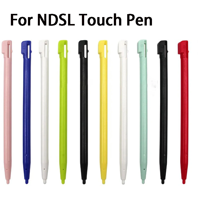 ゲームコンソール用プラスチックタッチスクリーンペン、手書きペン、NDSL、抵抗ペン、2個
