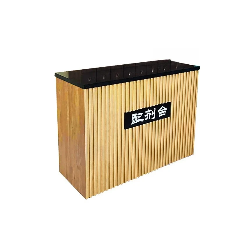 Pharmacy shelves Customized traditional Chinese medicine dispensing desks Special Chinese herbal pharmacy Traditional
