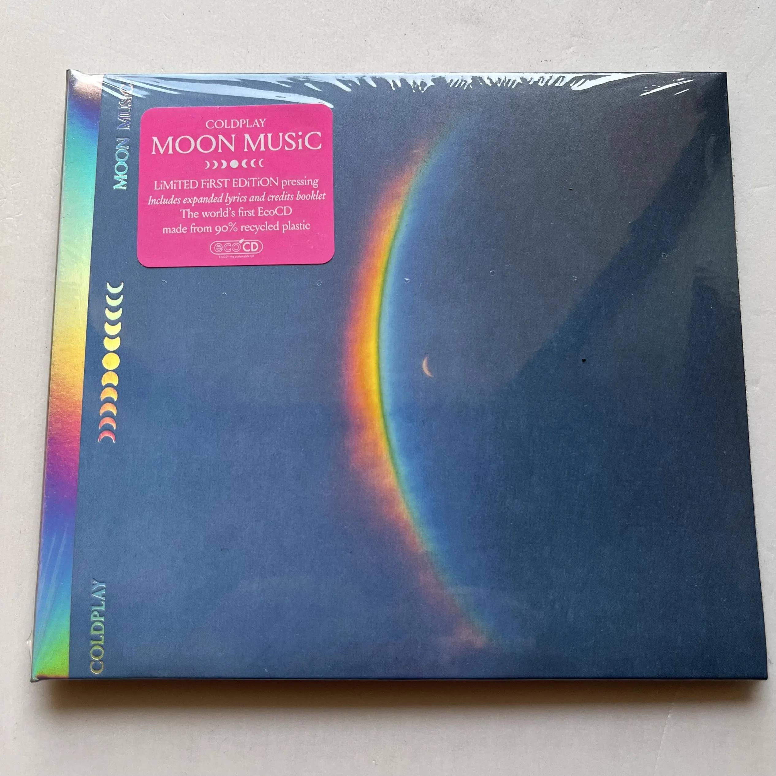 

Rock New Coldplay Chris Martin Music CD Moon Music Album Jupiter Music Record Cosplay Walkman Car Soundtracks Box Party Music