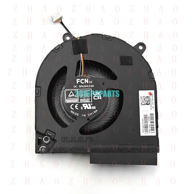 L+ New for HP Omen 16-WD 16-XD Victus 16-S 16T-S0000 CPU Cooling Fan N44738-001