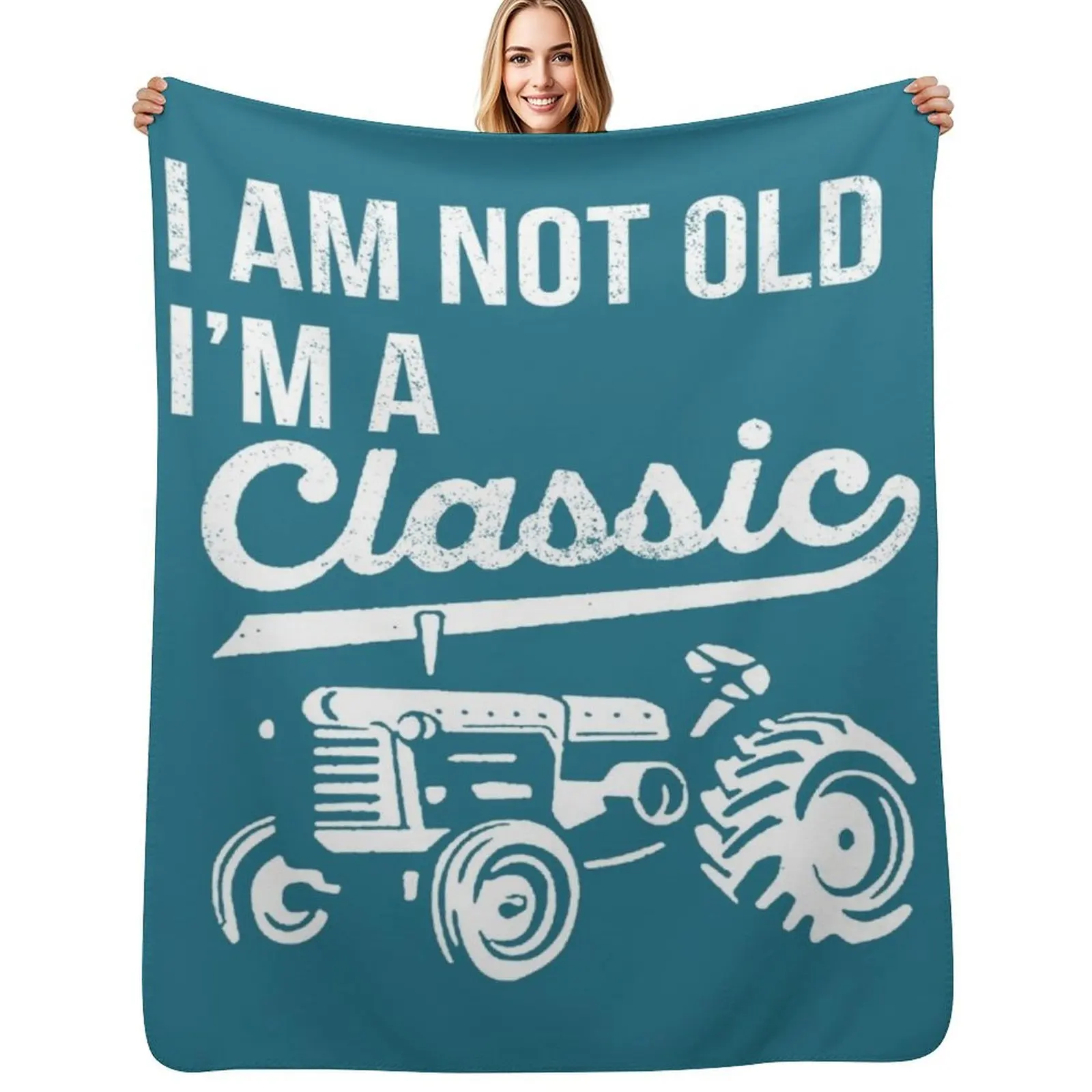 

I Am Not Old I Am A Throw Blanket Plush Tourist Heavy Bed Blankets