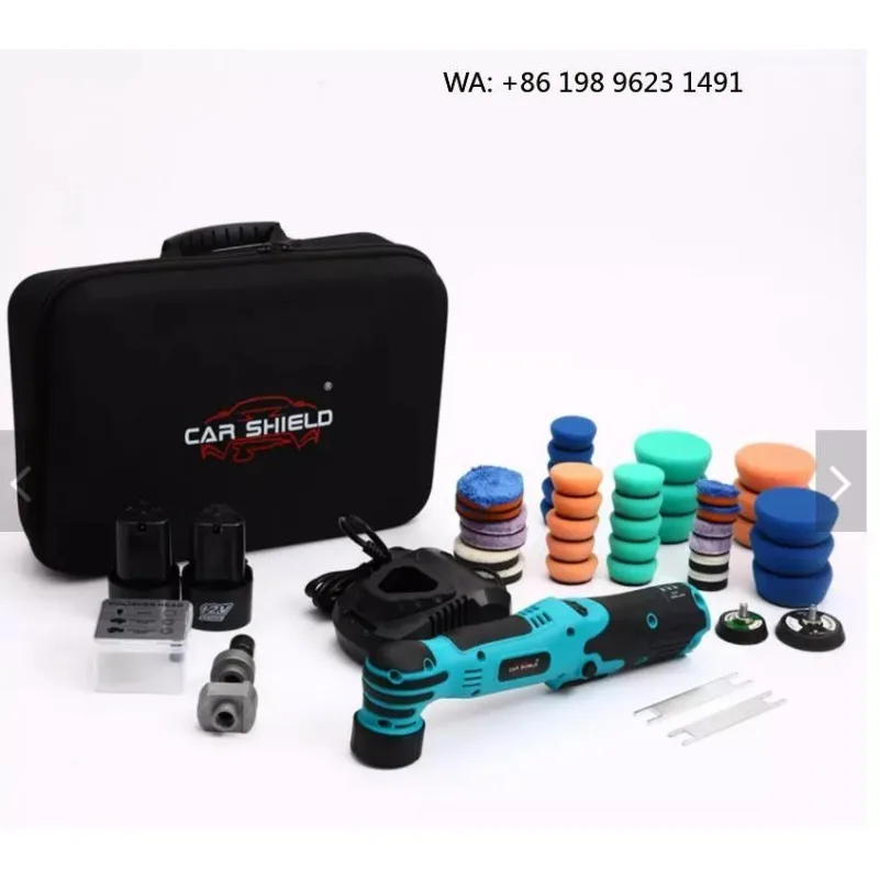 5 Inch Rotary Buffing Disc Stable Rotation Track  DIY Vehicle Body Spot Wax Polishing Clear Coat Refinishing