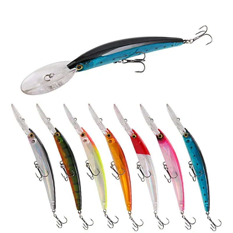 Big Minnow - Señuelo duro 17 cm/23 g para curricán, lubina y lucio - imagen 3