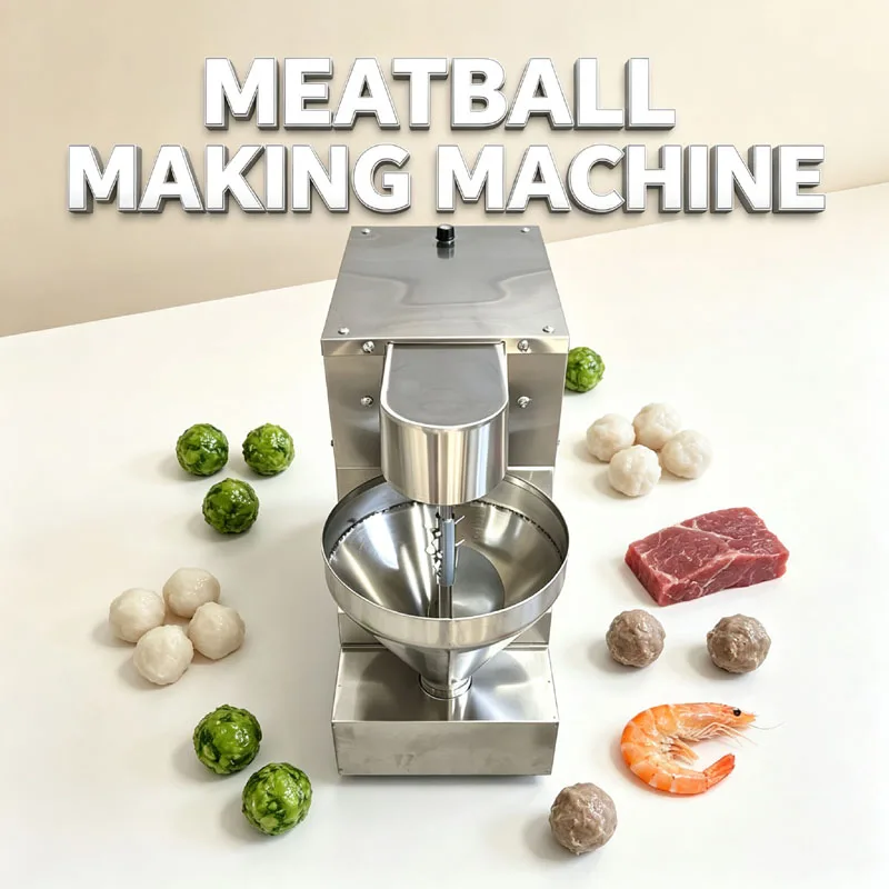 Canteen Commercial Meatball Machine Stainless Steel Automatic Meatball Forming Machine