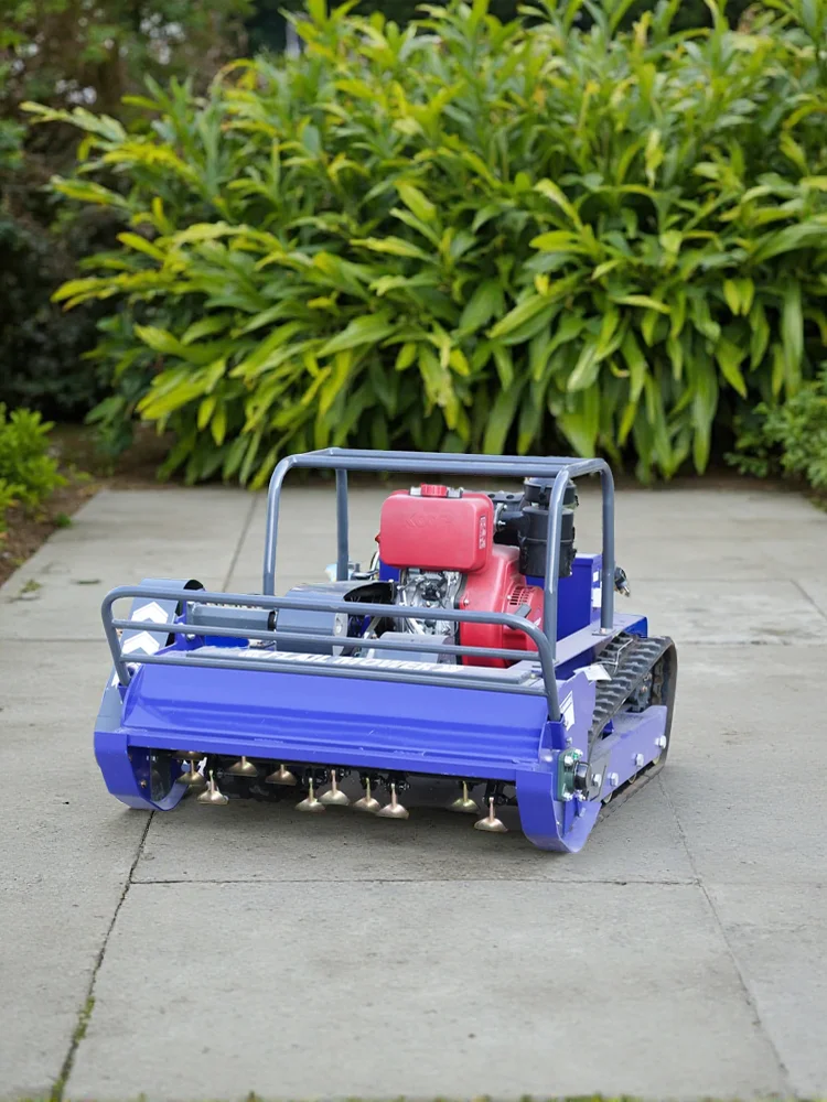 Maßgefertigter Ferngesteuerter Rasenmäher-Roboter mit All-Terrain-Hammerklingendesign, Direkt vom Hersteller für Hof- und Gartenrasen