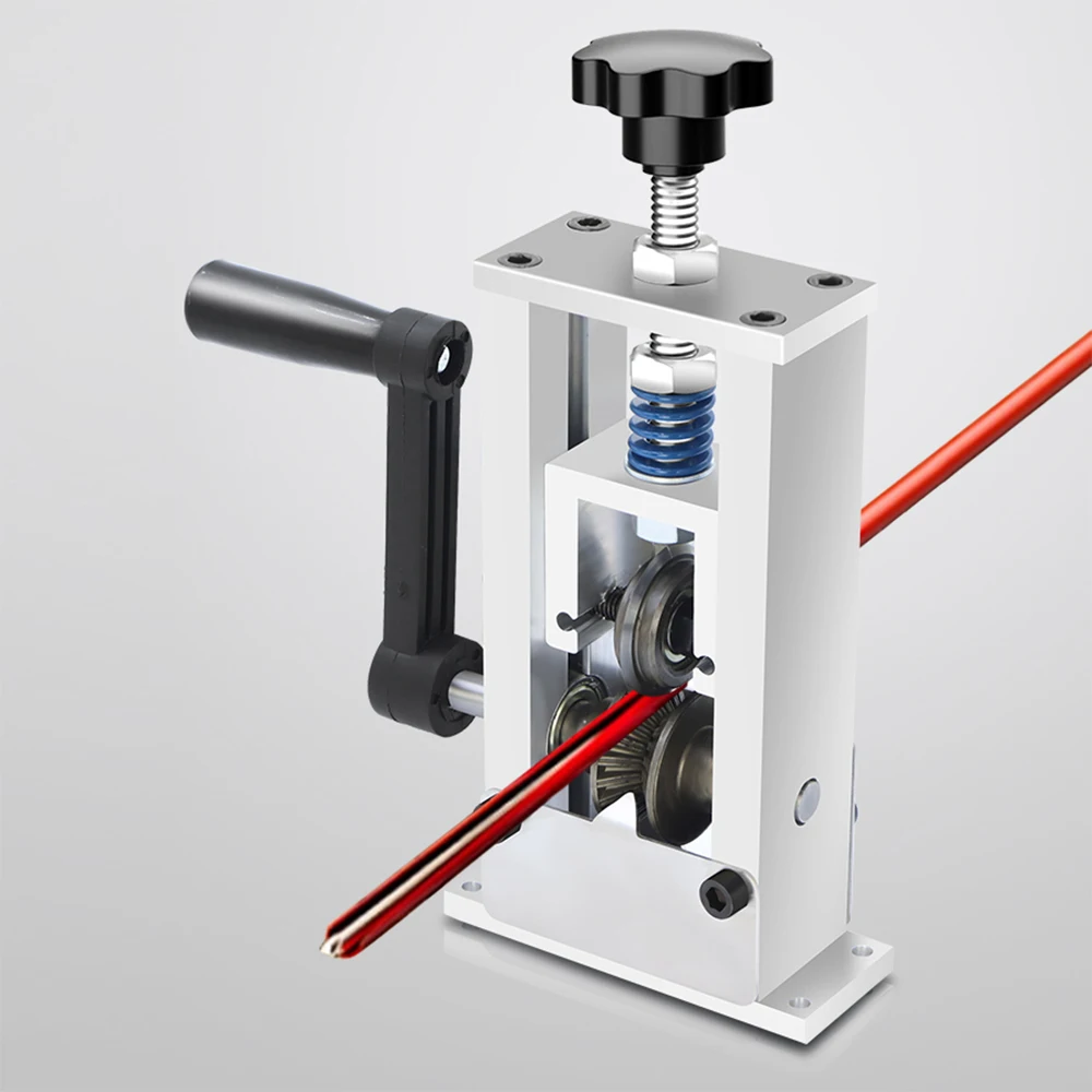 Upgraded 1-21mm Wire Stripping Machine - Manual/Electric Copper Cable Stripper with Spring Design for Scrap Recycling Drill Use