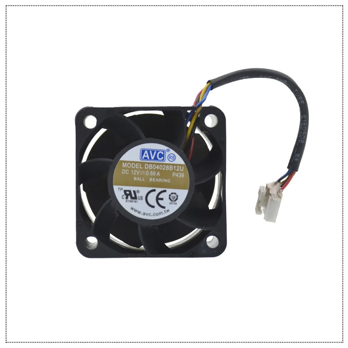 

Original DB04028B12U 12V 0.66A 4028 PWM speed regulation high air volume cooling fan
