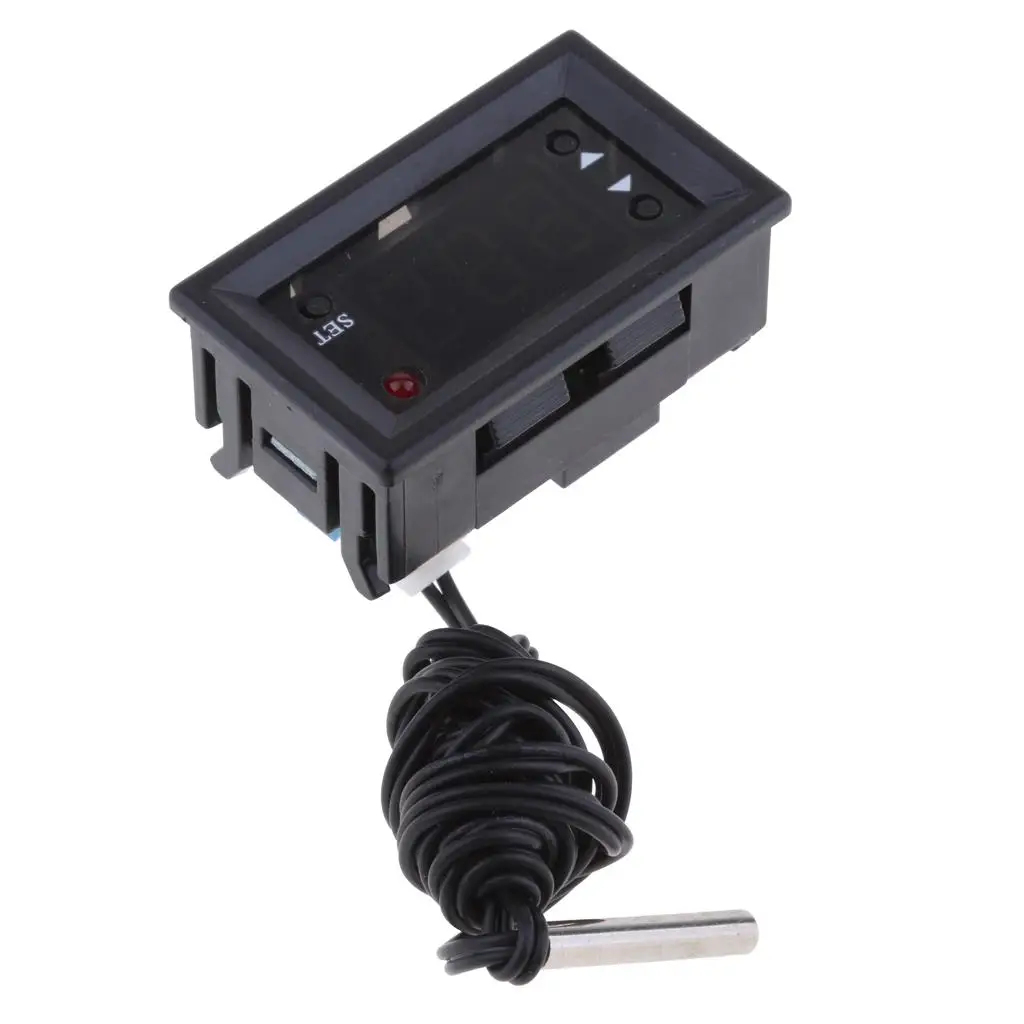 

Цифровой термометр-датчик температуры с выносным датчиком и контроллером для домашнего пивоварения и ПЛК с функцией ввода температуры