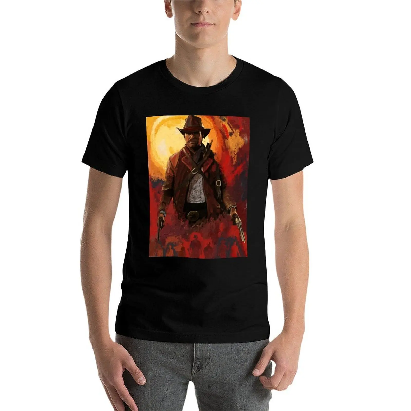 

Arthur Morgan RDR2 T-Shirt cotton t shirts high quality t shirt for man 100 percent cotton T-Shirt