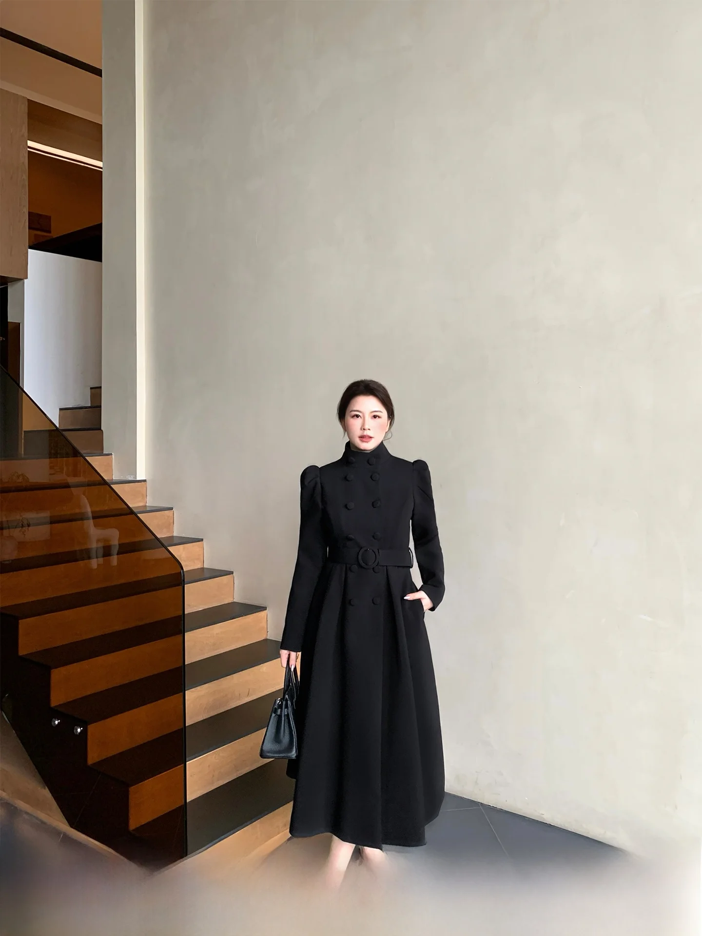 

Новая зимняя юбка А-силуэта больших размеров с узлом, элегантная, длинная, для офиса, с завышенной талией