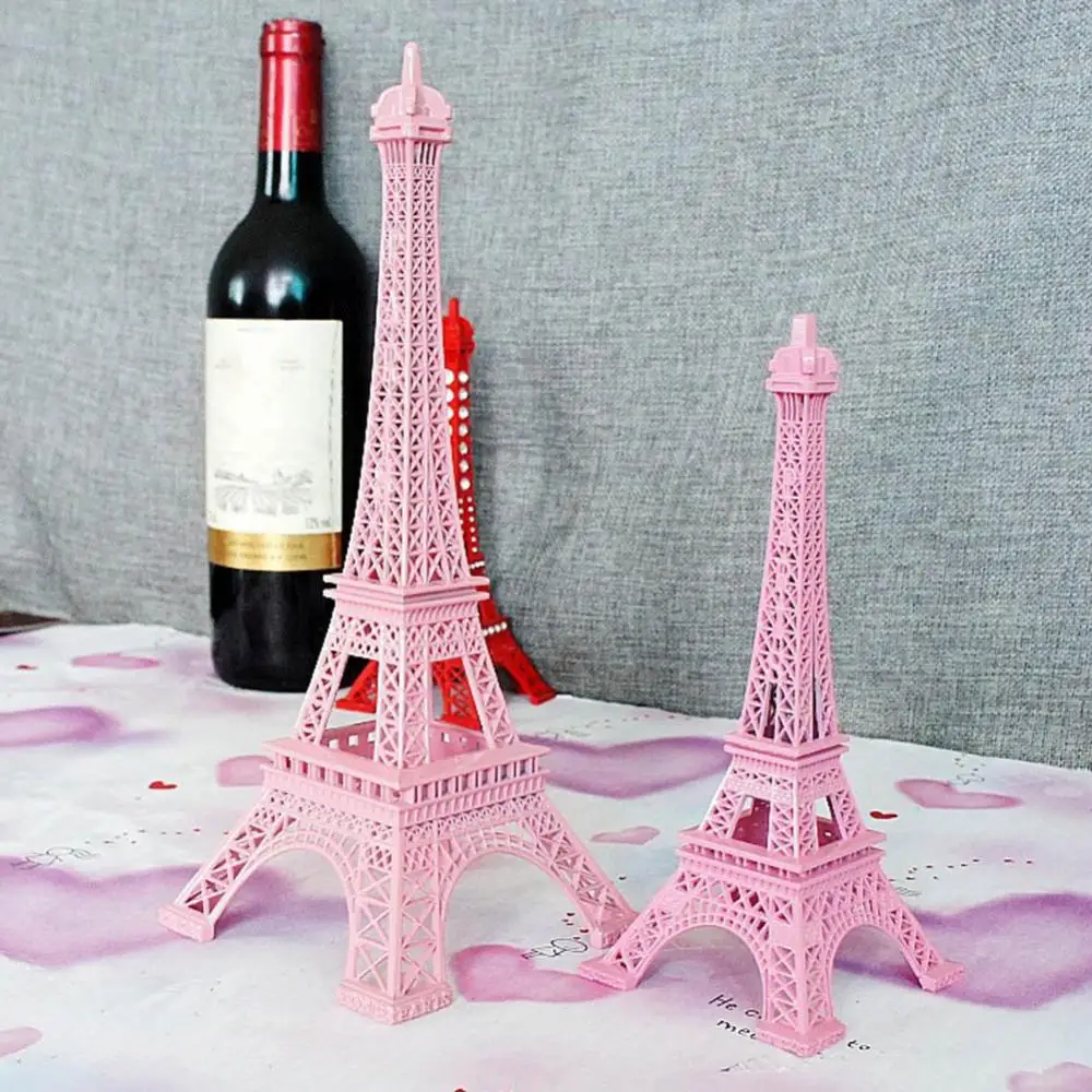 Paris Eiffel Tower Miniature Vintage Home Desktop Decoration Paris Eiffel Tower Figurine Statue Eiffel Model Souvenir Gifts