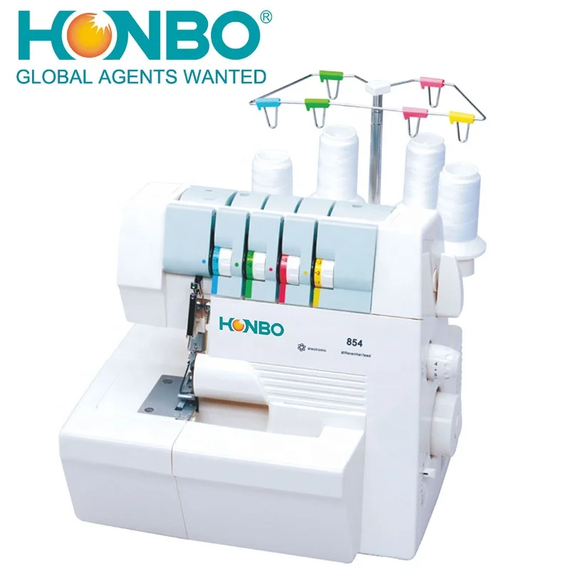 

HB-854 Quality Household Portable Overlock Tailor Sewing Machine Price