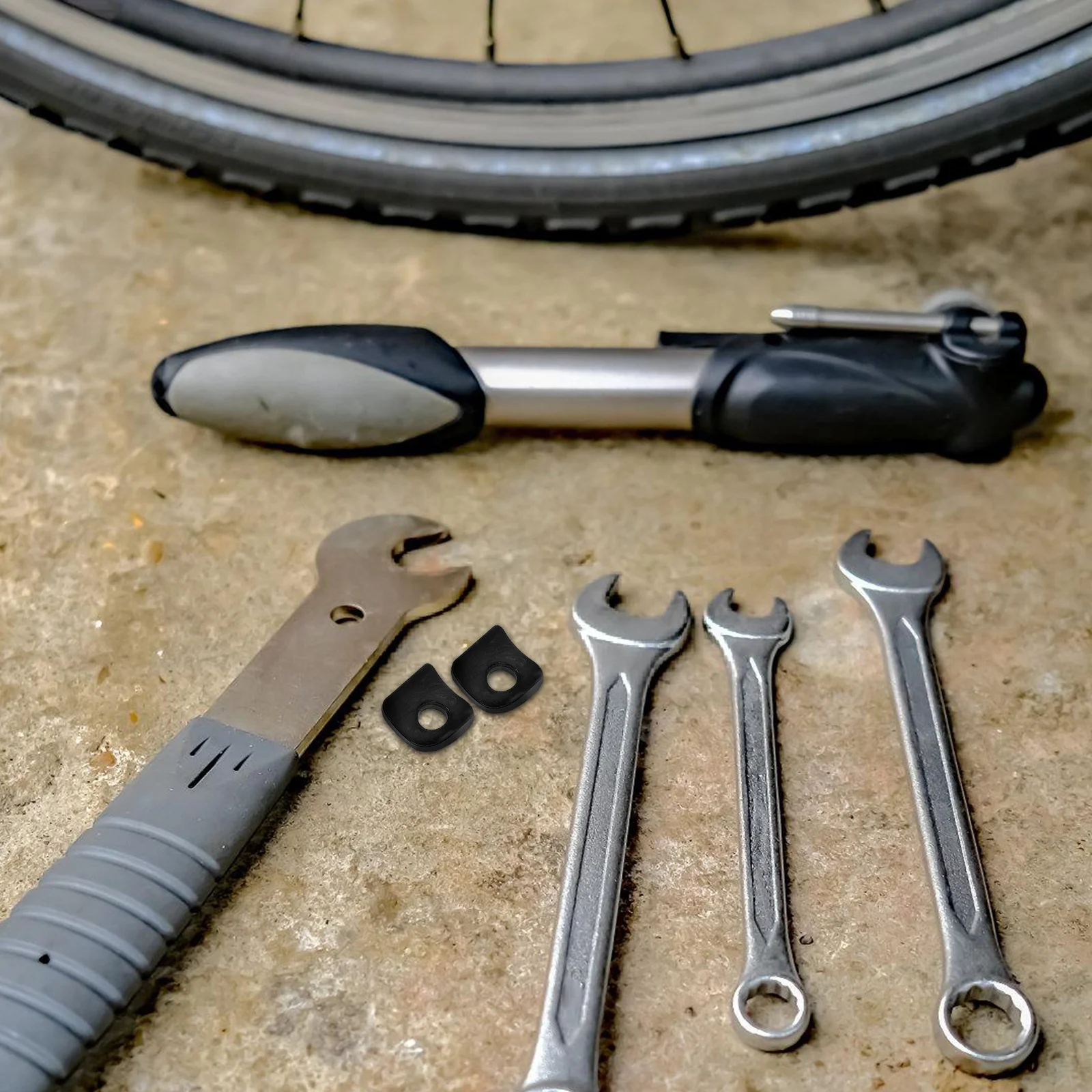 12Pcs Bike Seatpost Clamp Washer Durable Anti Slip Wide Compatibility Shock Absorbing Road Cycle Parts Seatpost Clamp Gasket