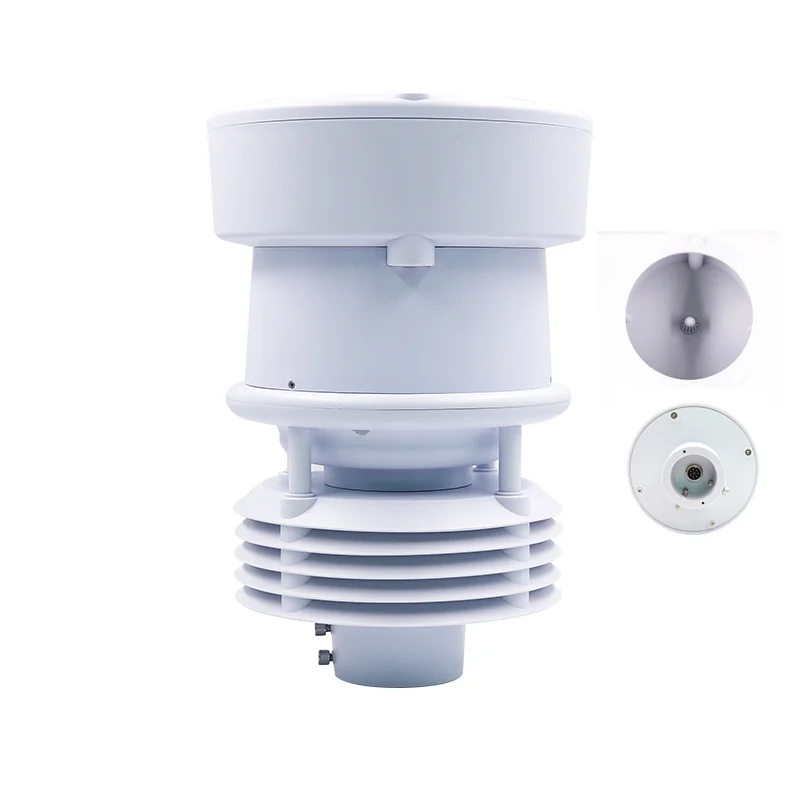 

Air Temperature Humidity Pressure Illumination Rainfall Compact 5 IN 1 Weather Station