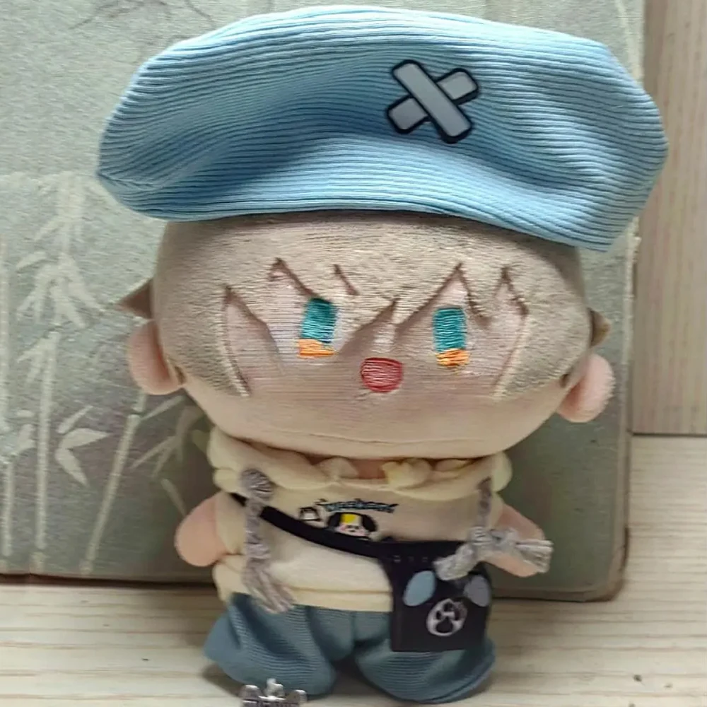 

1 комплект: толстовка с капюшоном для собак, 10 см, хлопковая кукольная одежда, комплект для щенков со шляпой, одежда для куклы, маленькая сумка, милый комплект одежды для куклы