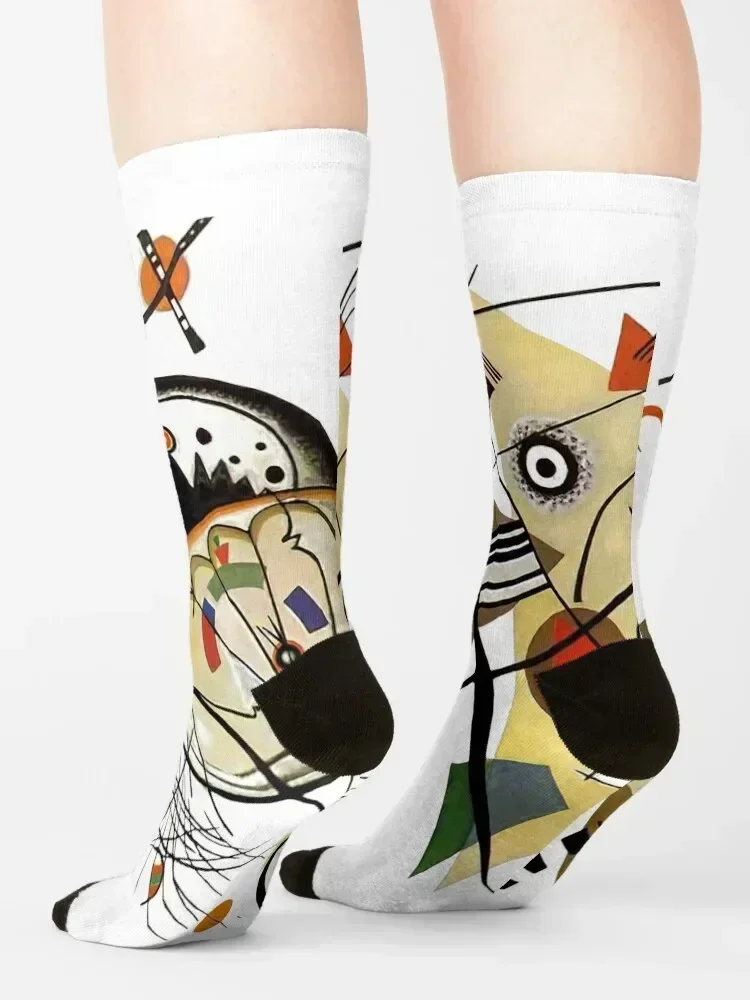 كاندينسكي ترافيرس لاين، 1923 جوارب احترافية للجري مجموعة عصرية جوارب شتوية دافئة للسيدات للرجال #4