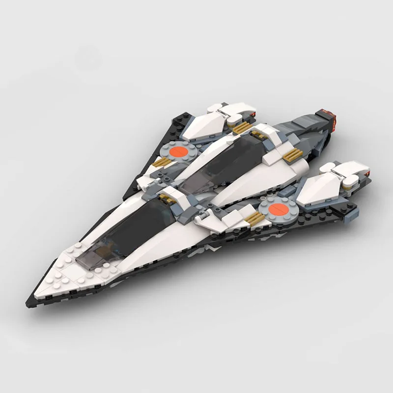

405pcs Moc Delta-7X Super Starfighter Compatible 60430 Interstellar Spaceship Building Blocks Assembly Bricks Toys Kids DIY Gift