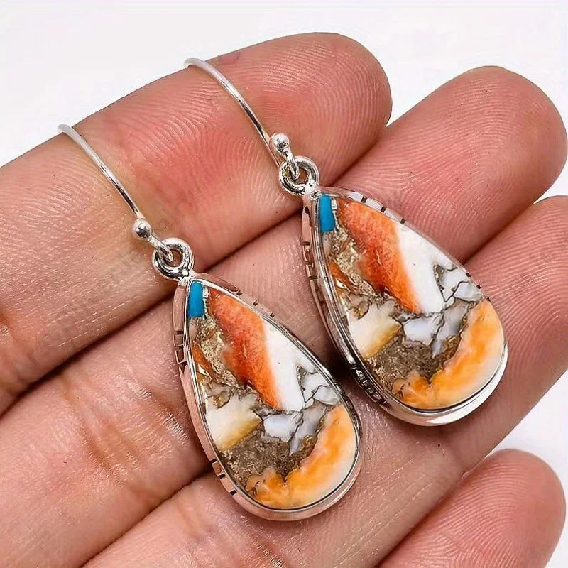 Fashion Bohemian Earring Imitation Turquoise Earring Earrings for Women Vintage Earrings Jewelry Perfect Gift To Lover Friend