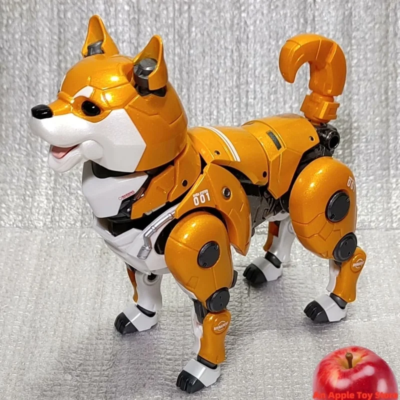 

Cyber Cute Pet Shiba Inu Mechanical Dog Movable Alloy Mecha Model Action Toys For Boys Girls Gift Collectible