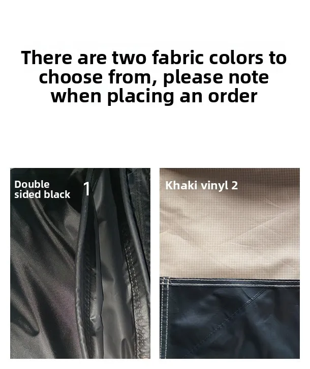 Aluminum Alloy SUV Rooftop Tent Oxford Waterproof Portable Four-season Quick Automatic Opening Black Canopy One Bedroom