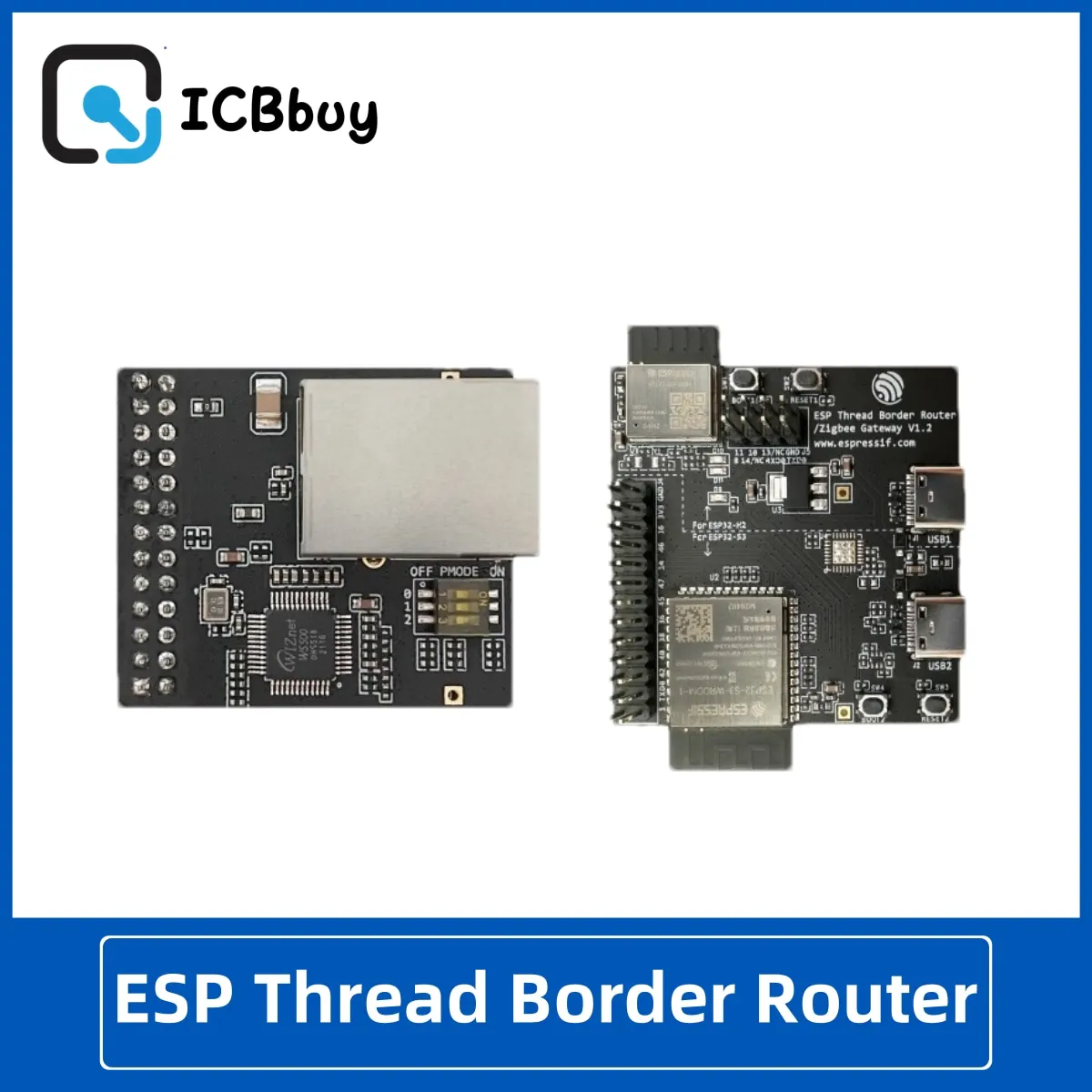 ESP Thread Border Router Development Board Zigbee Gateway Ethernet Support Matter Application Scenarios