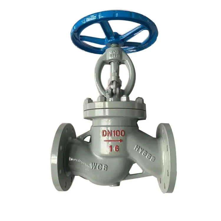 PN16 10mm Cast Steel WCB Flanged Shut Off Valve