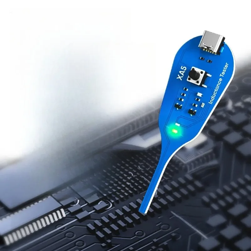 

Индуктивный тестер быстро определяет точку неисправности для проверки качества индукторов на электронных материнских платах.