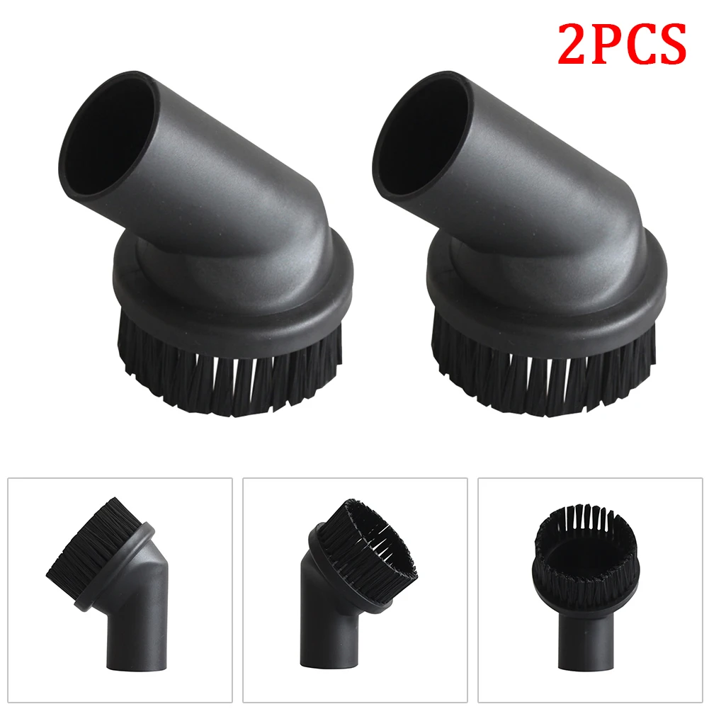 2pc Round Brush For 35mm For Nilfisk Vacuum Cleaner Hoses And Extension Pipes Compatible Dusting Tool Brush Accessories