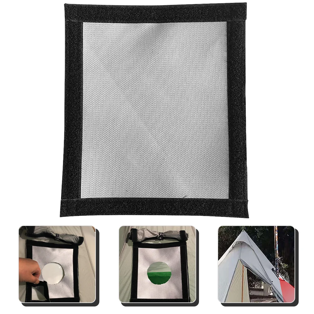 

Hot Tent Stove Jack Fireproof Fiberglass Chimney Protector Flame-Retardant Stove Ring Camping Outdoor Accessories