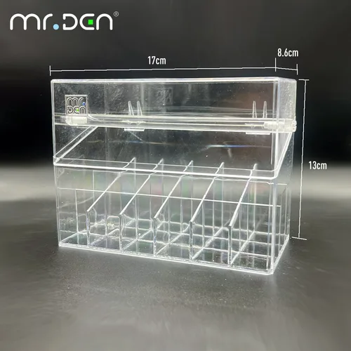 Imagen 2 del producto Bandeja organizadora de escritorio de oficina Dental para suministros de ortodoncia, lazos de ligadura, cadenas elásticas, instrumentos que mantienen el espacio de trabajo ordenado