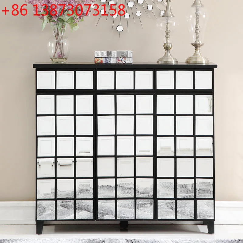 

Large-capacity porch cabinet at the entrance of the home is stored against the wall, breathable balcony entrance foyer cabinet