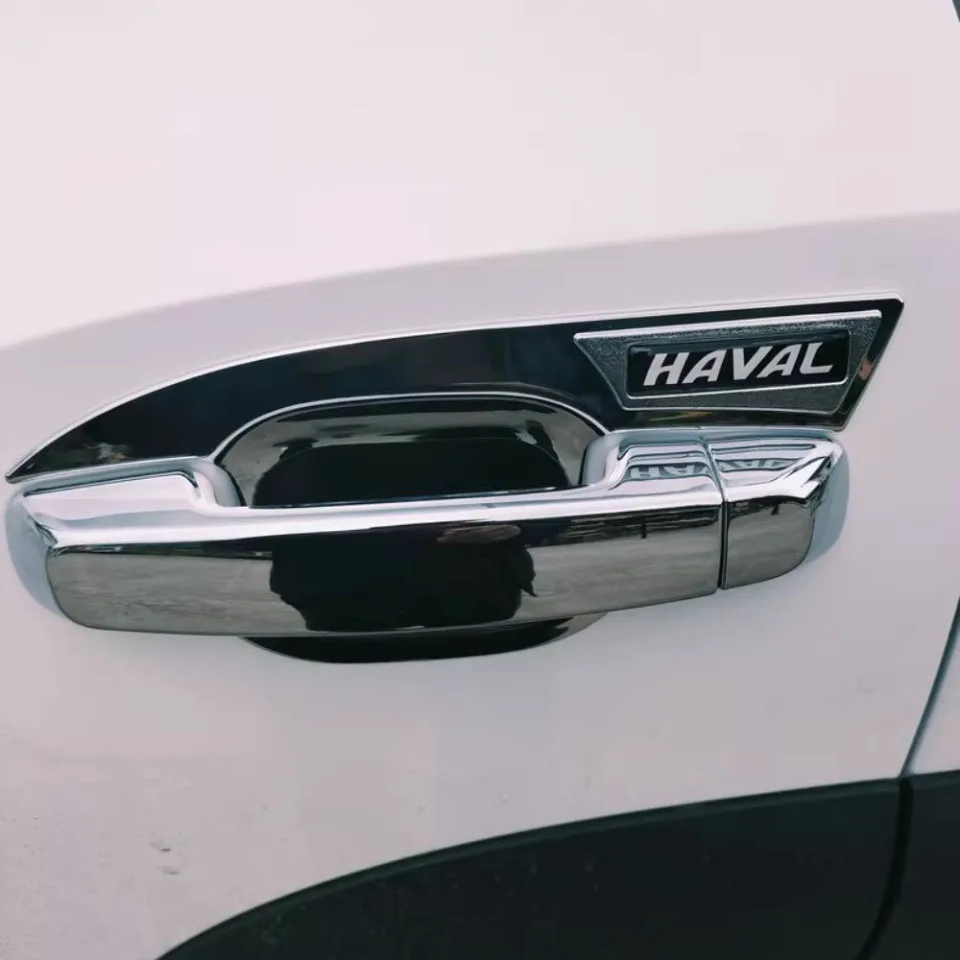 For Great Wall Haval DARGO 2021-2024 Car Door Handles Cover Exterior Scratch Protective Decor Anti-rust Car Accessories