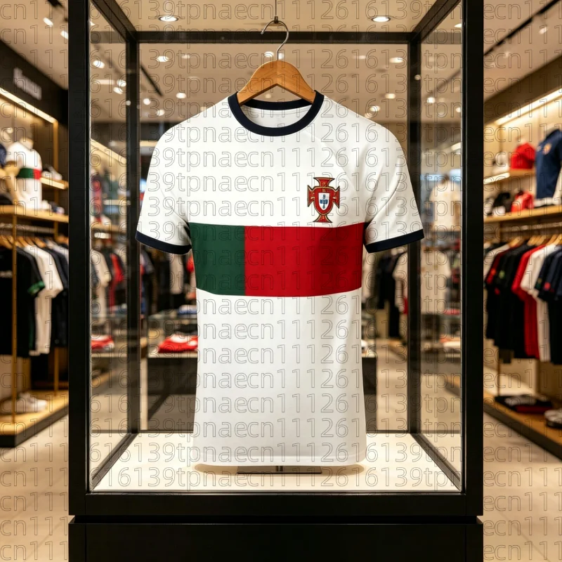 Camiseta de Fútbol de Portugal 2026 para Hombre, Transpirable, Ropa Deportiva para Fanáticos del Fútbol, Conjuntos Familiares para Niños