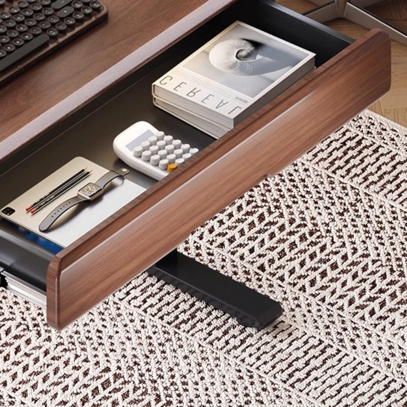 

Adhesive Mount under Desk Hidden Drawer Organizer Pull-Out File Holder Desk Management System for Office Computer Desk