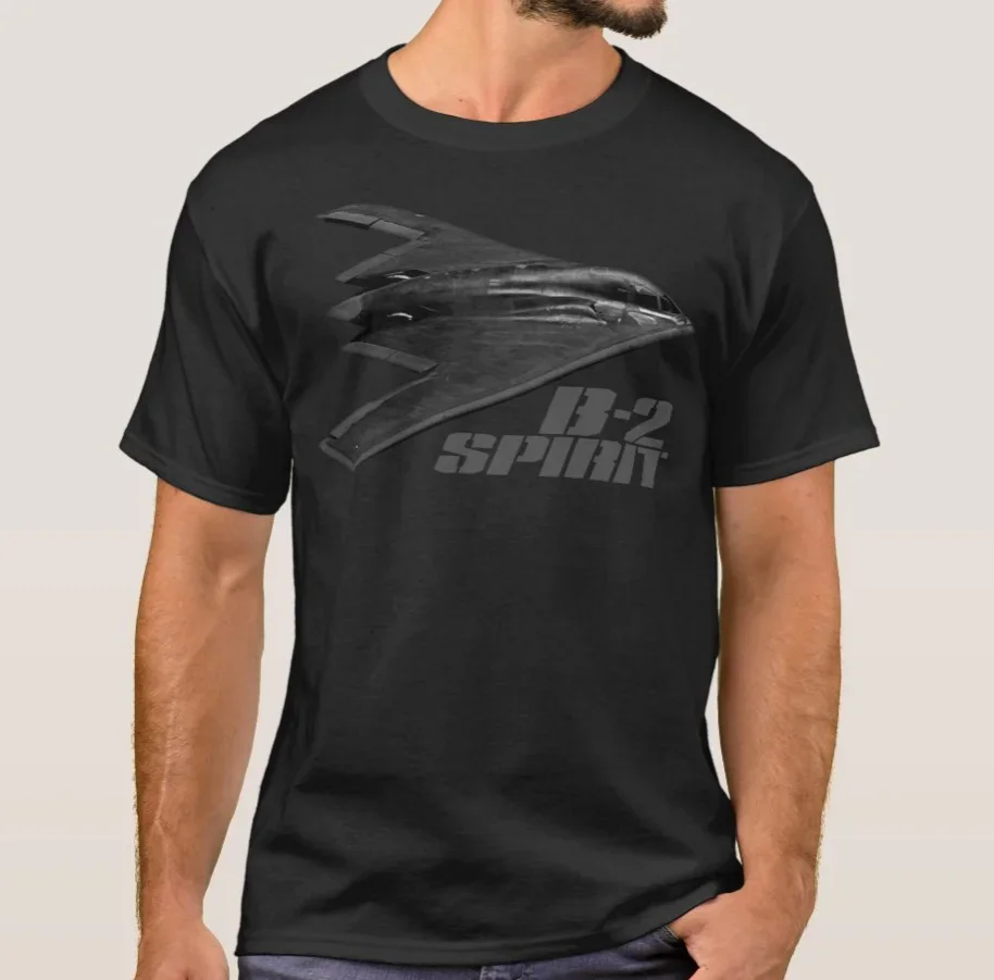 US Air Force B-2 Spirit Stealth Bomber T-Shirt 100% Cotton O-Neck Short Sleeve Summer Casual Mens T-shirt Streetwear