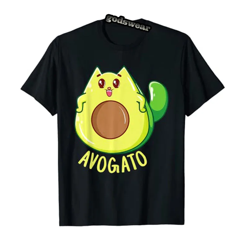 Cinco De Mayo Shirt Cat Avocado Cat-Lady Cat-Lover T-Shirt Cute Aesthetic Clothes for Women Short Sleeve Blouses Graphic Tee Top