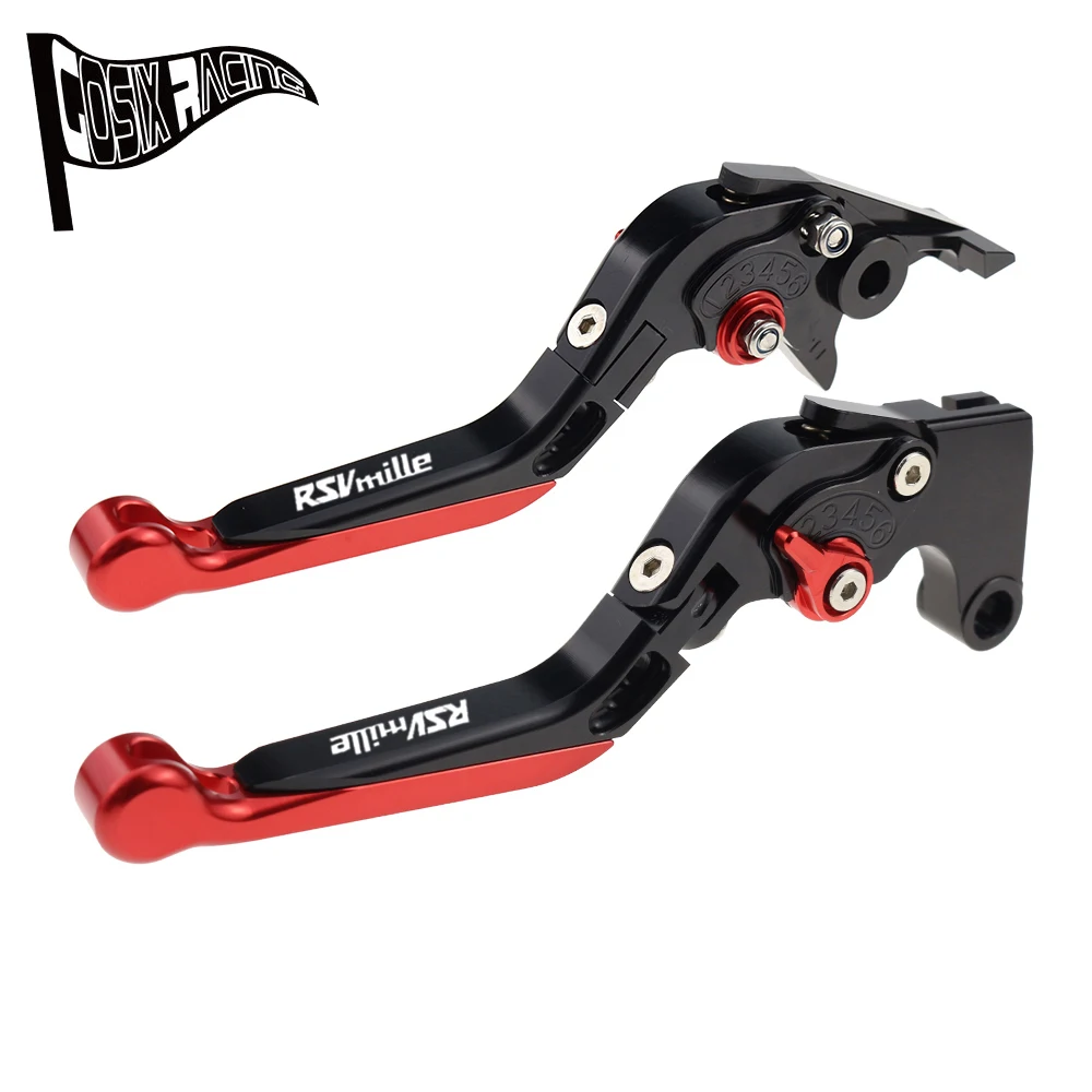 

Fit For RSV MILLE R 1999-2003 RSV MILLER Motorcycle CNC Accessories Folding Extendable Brake Clutch Levers Adjustable Handle Set