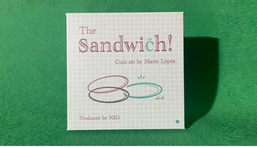 The Sandwich! Coin Set by Mario Lopez -Magic tricks