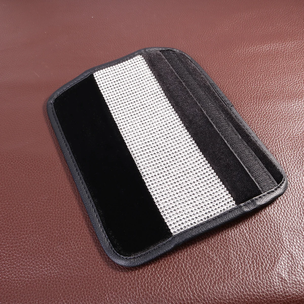 

Shoulder Pad Shiny Rhinestone Car Belt Protector For Women Safe Cushion Auto Vehicle Motorcycle Gear