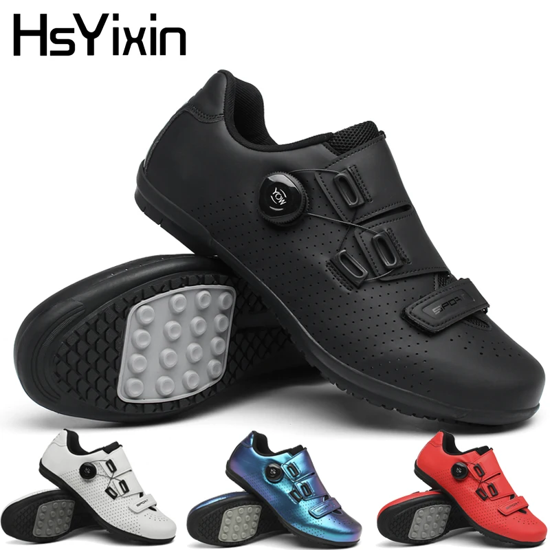 

Non-slip Rubber Flat Cycling Shoes Breathable Men's and Women's Off-road Bicycle Shoes Flat Road Cycling Training Sneakers