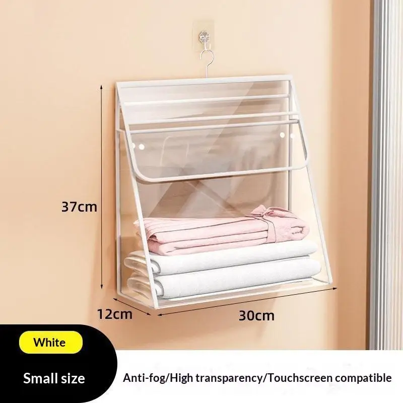 Dormitory Shower Bag Waterproof Hanging Bathroom Organizer For Clean Clothes A Handy Hanging Storage Bag For Phones Clothing