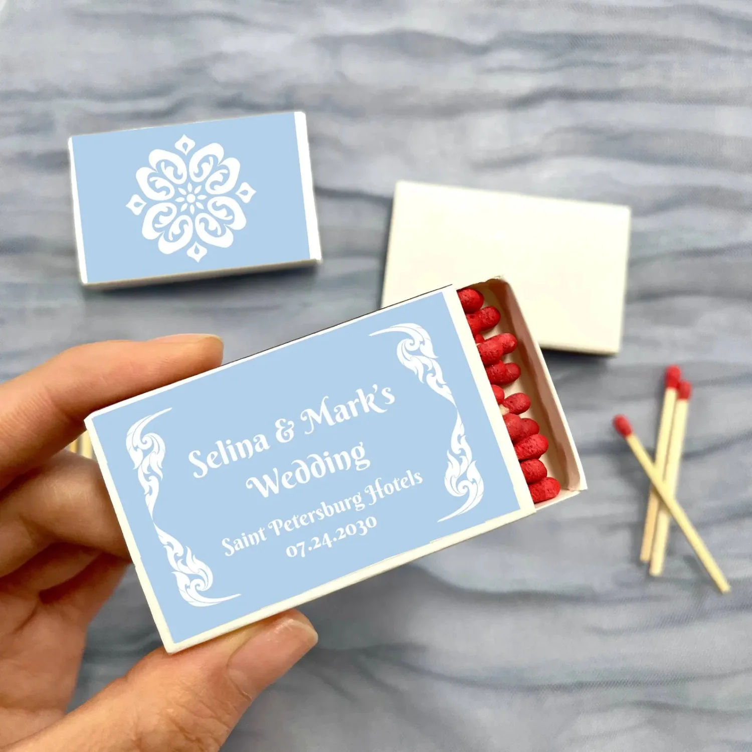 

Foiled wedding matchboxes, Gold Foil Matchboxes, Personalized Matchboxes, wedding Matchboxes, Let love sparkle, The perfect Matc