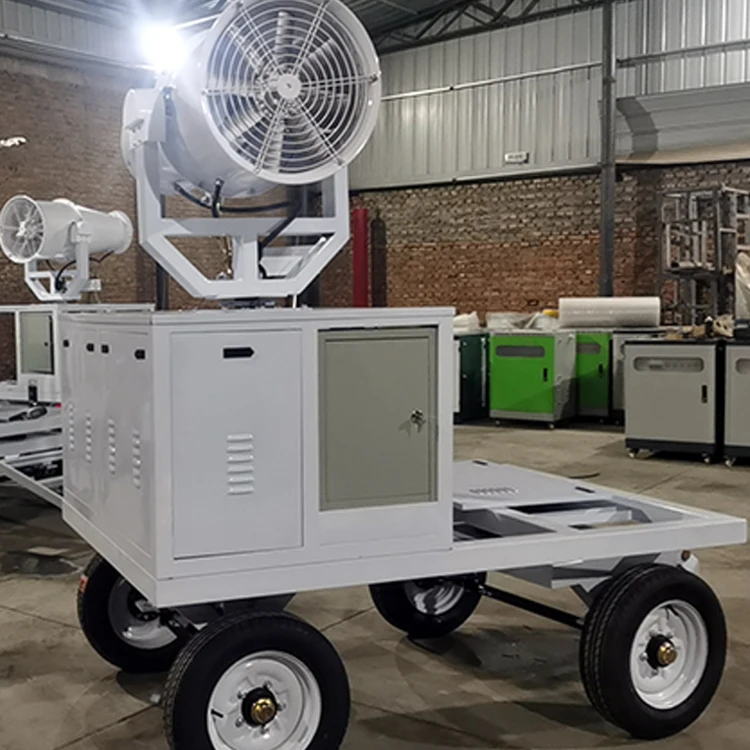 

Customized Fog Misting System Fog Cannon Machine Water Spray Gun Agriculture Irrigation Cannon Fog Machine