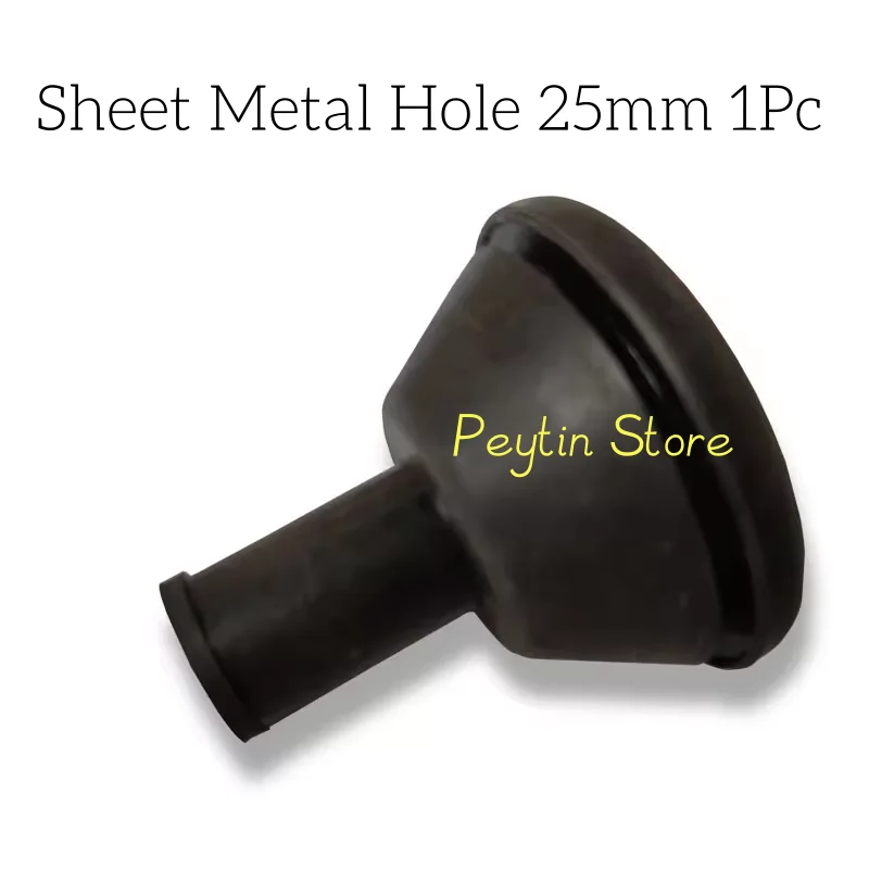 1Pc  Sheet Metal Hole 15/22/25/28/30/38~58mm Car Harness Dust-proof Rubber Sleeve Black Rubber Protective Sleeve