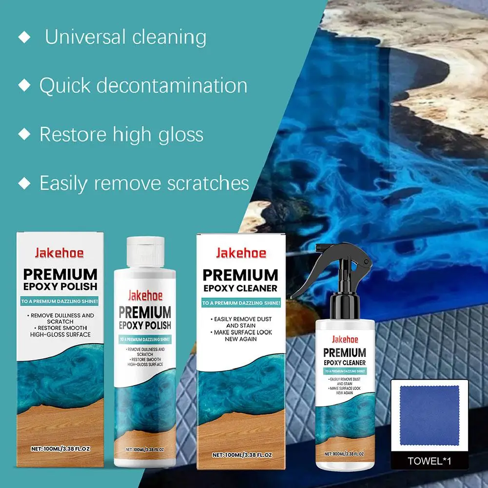 Resin Polishing Kit Versatile Epoxy Polish Buffing Compound Resin Polish Compound Remove Scratches From Epoxy Projects