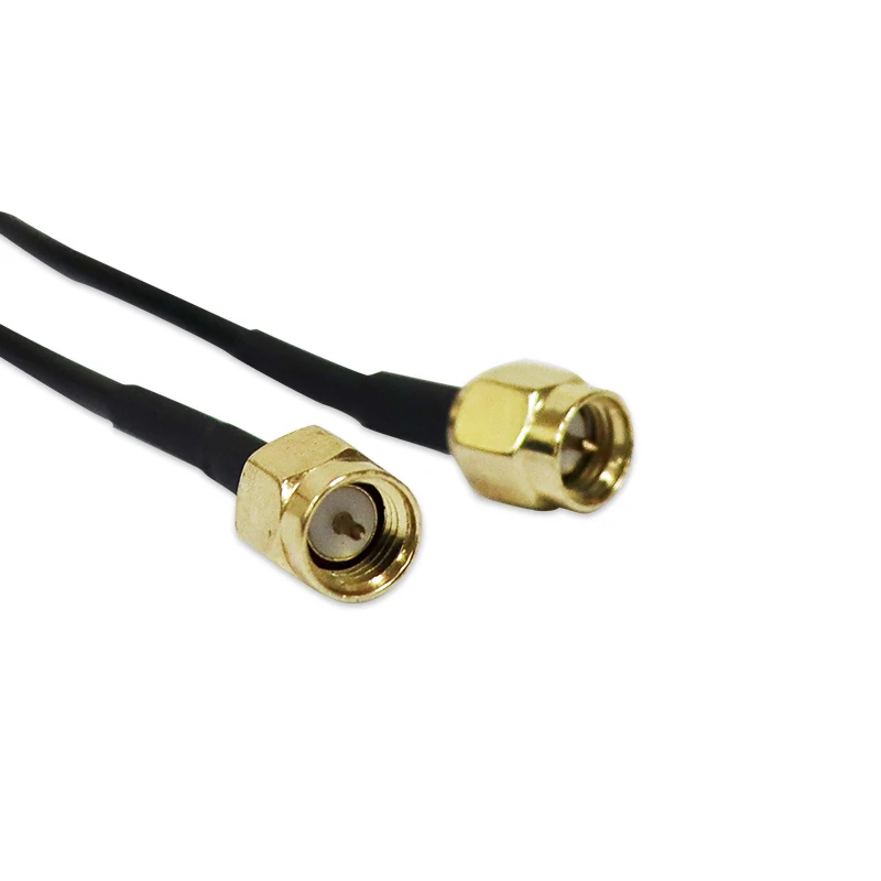 50 Uds. Antena GPS profesional de 50 Ohm de impedancia 3DBi ganancia omnidireccional ABS SMA comunicación Combo para coches y iPhones