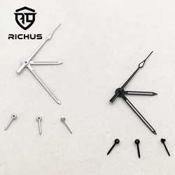 RICHUS VK63 Watch Hands White/Black Quartz Watch Hands Green Luminous Fit VK63 Quartz Hands Movement Watch Accessories