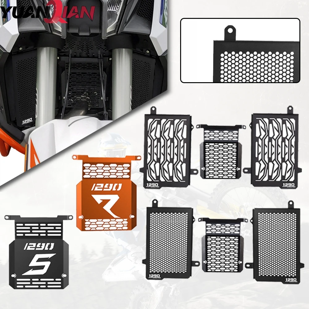 

Motorcycle 2023 SuperAdventure 1290S/R Radiator Grille Guard Cover Protector FOR 1290 Super Adventure ADV S R 2020 2021 2022