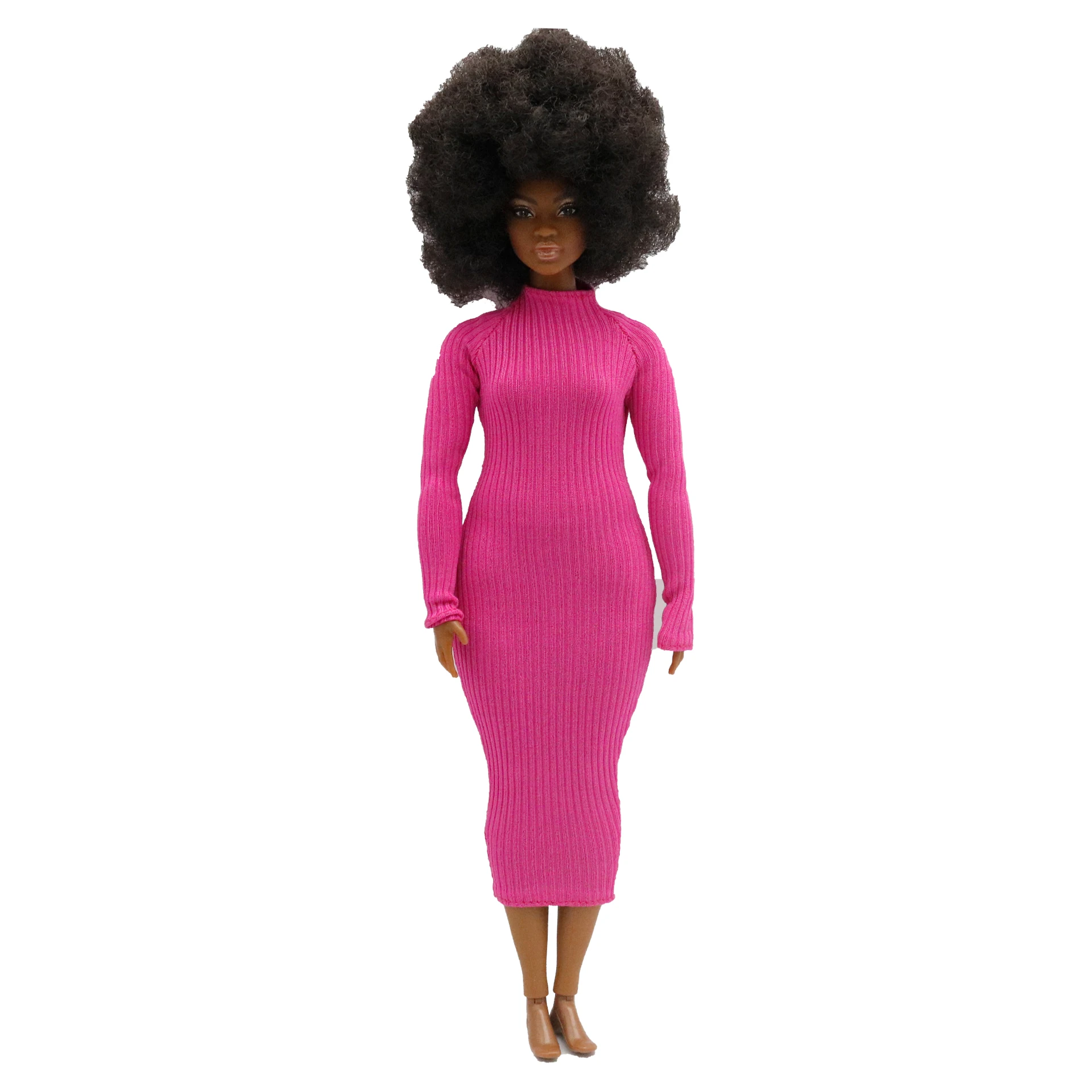 New 30cm 1/6 elasticity  Long Maxi dress Daily Wear Accessories Clothes for Barbies doll