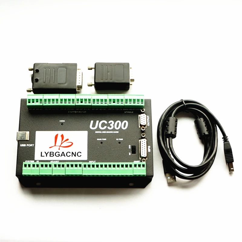 MACH3 USB Motion Control Card UC300 Upgrade From NVUM CNC Standard Board 3 4 5 6 Axis Max Frequency Output 300 KHz/Axis